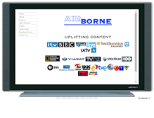 Tablet Screenshot of airborne-tv.co.uk